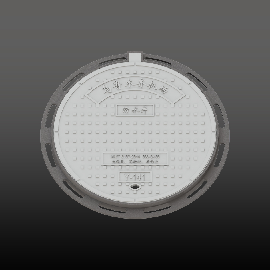 铸铁翻盖井盖 800